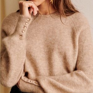Sezane Louise Sweater - Light Beige L